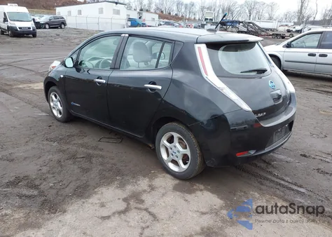 2012 Nissan Leaf Sl from USA, damaged, VIN JN1AZ0CP7CT017712